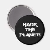 Hack de Planet magneet (Voorkant / Achterkant)