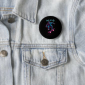 Hack Gravity Skateboarden Schaatsen Skater Hacker Ronde Button 5,7 Cm (In situ)