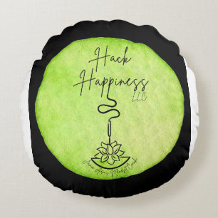 Hack Happiness Meditatiekussen Rond Kussen