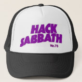 HACK SABBATH Trucker Hat Trucker Pet (Voorkant)