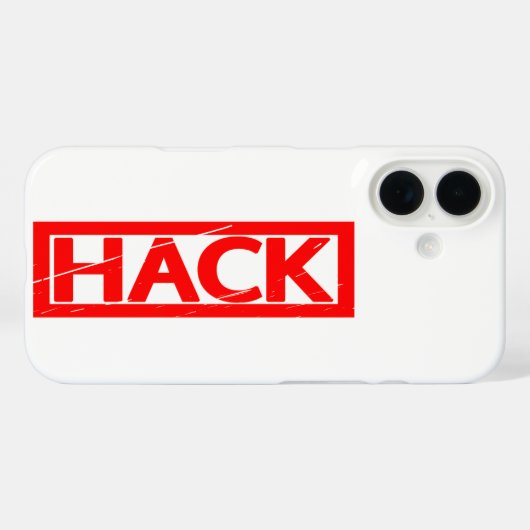 Hack Stamp Case-Mate iPhone Case (Achterkant (horizontaal))