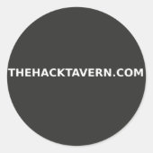 Hack Tavern Dot Com Sticker (Voorkant)