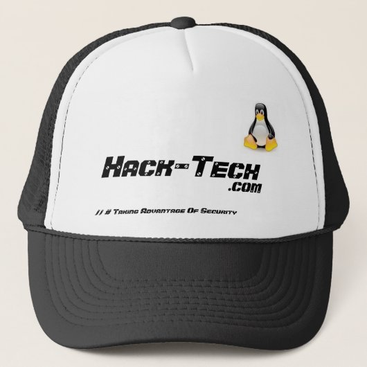 Hack-Tech.com #1 Trucker Pet (Voorkant)