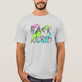 Hack the world t-shirt (Voorkant)