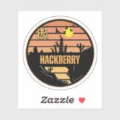 Hackberry, Arizona Sticker (Vel)