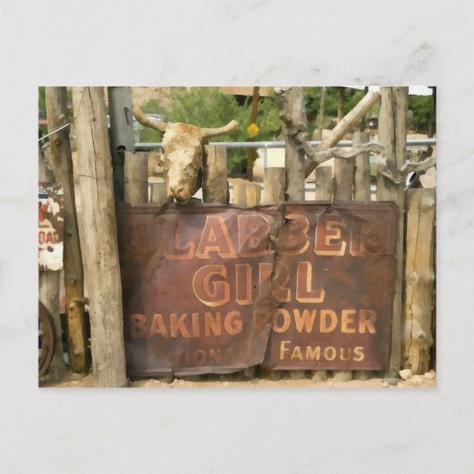 Hackberry General Store, Route 66 Briefkaart (Voorkant)