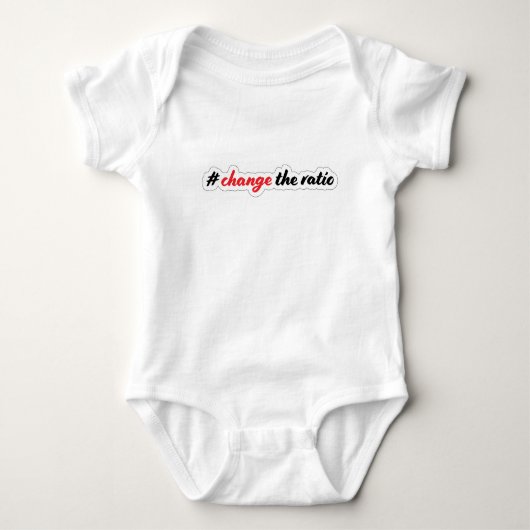 Hackbright Baby #change theratio Romper (Voorkant)