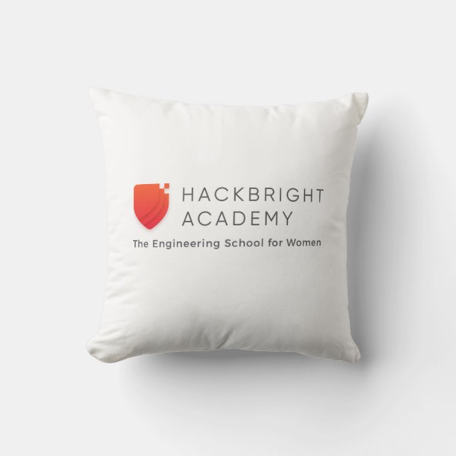 Hackbright Pillow (voor en achter) Kussen (Voorkant)