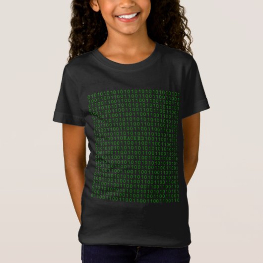 HACKED-computercode T-shirt (Voorkant)