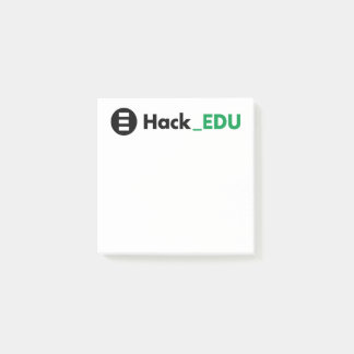 HackEDU 3x3 Post-it notities Post-it® Notes