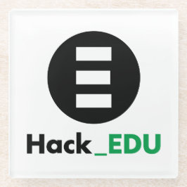 HackEDU Glass Onderzetter