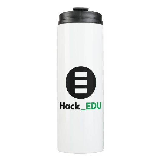 HackEDU Thermal Tumbler Thermosbeker (Voorkant)