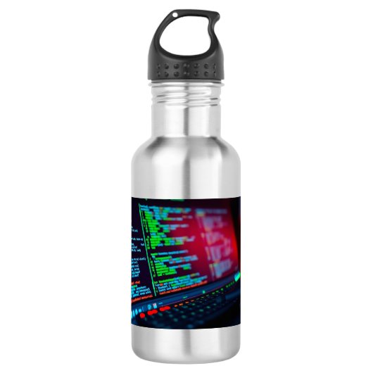 Hacken Waterfles (Voorkant)