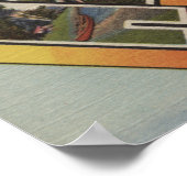 Hackensack, Minnesota - Grote letterscènes Poster (Hoek)