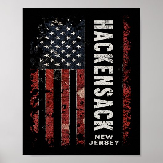 Hackensack New Jersey Poster (Voorkant)