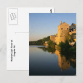 Hackensack River Briefkaart (Voorkant / Achterkant)