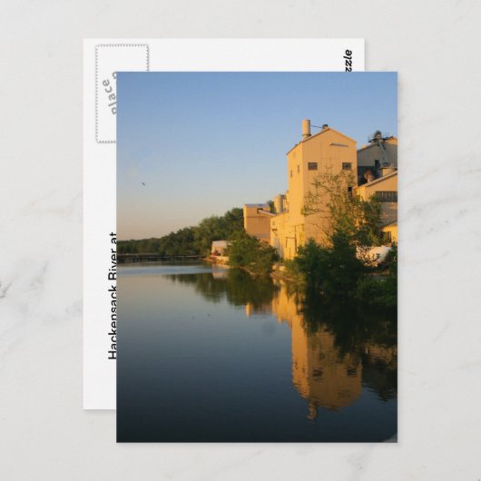 Hackensack River Briefkaart (Voorkant / Achterkant)