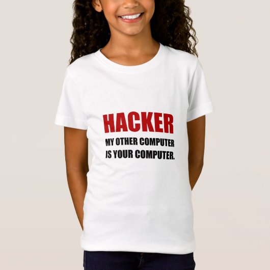 Hacker Andere uw computer T-shirt (Voorkant)