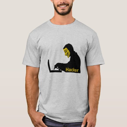 Hacker - Anonymous T-shirt (Voorkant)
