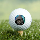 Hacker Black Cat Golfballen (Insitu Shirt)