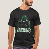 Hacker Computer Code Hacking Cybersecurity T-shirt (Voorkant)