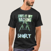 Hacker Computer Hacken T-shirt (Voorkant)