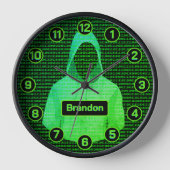 Hacker Cyber Punk: Tieners / Programmeurs Tech Wiz (Voorkant)