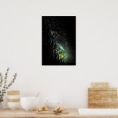 Hacker Galaxy Poster (Keuken)