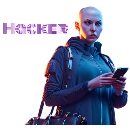 Hacker girl hoodie