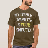 Hacker Hacking Programmer Linu Gift Hackers T-shirt (Voorkant)