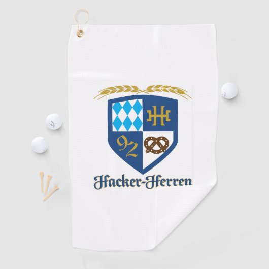 Hacker Herren golfhanddoek (Insitu)