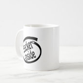 Hacker in koffiemok (Voorkant links)