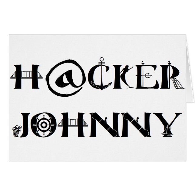 hacker johnny (Voorkant Horizontaal)