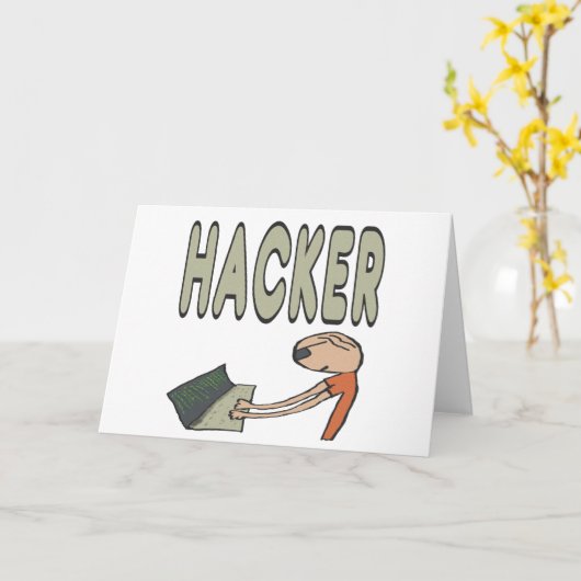 Hacker Kaart (Gele Bloem)