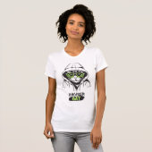 Hacker Kat Cyberpunk Tech Kitty Dames Grafische Te T-shirt (Voorkant volledig)