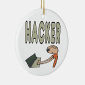 Hacker Keramisch Ornament (Rechts)
