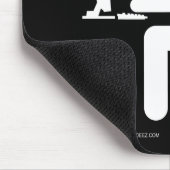 Hacker-kleur Muismat (Hoek)