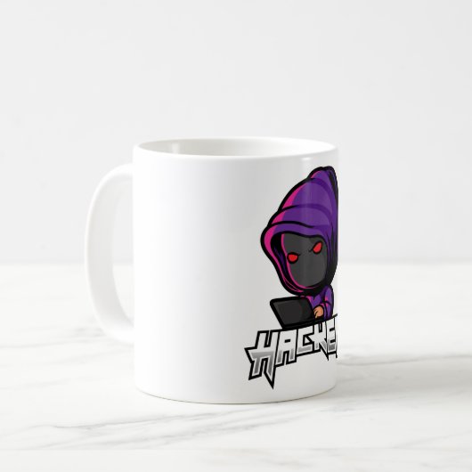 Hacker Koffiemok (Voorkant links)