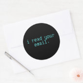 Hacker Laptop Sticker - E-mail (Envelop)
