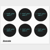 Hacker Laptop Sticker - E-mail (Vel)