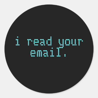 Hacker Laptop Sticker - E-mail