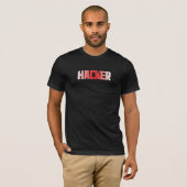 Hacker T-shirt (Voorkant volledig)