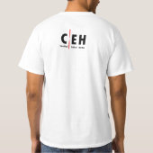 Hacker T-Shirts CEH (Achterkant)