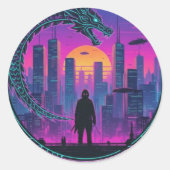 Hacker x ray Sticker (Voorkant)