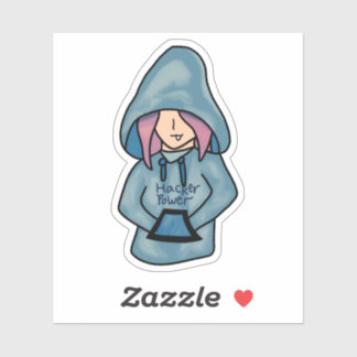 Hackerkracht Sticker