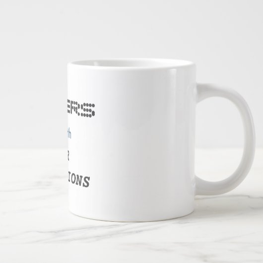 "Hackers doen het met de Mok van Minder Instructie (Rechts)