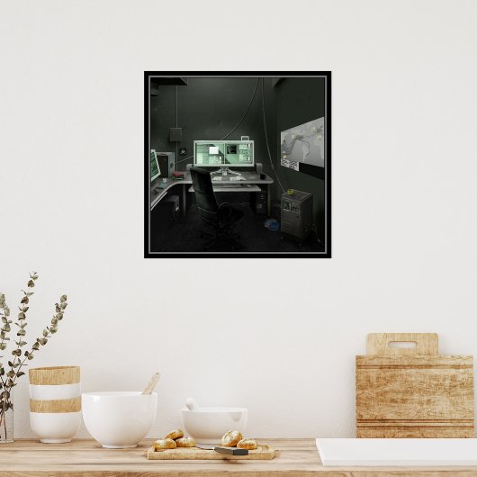 Hacker's Lair Poster (Keuken)