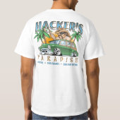 Hacker's Paradise T-shirt - Terug (Achterkant)