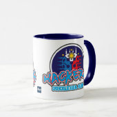 HACKERS Pickleball Club Logo Mok (Voorkant rechts)