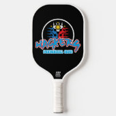 Hackers Pickleball Club Pickleball Paddle (Voorkant)